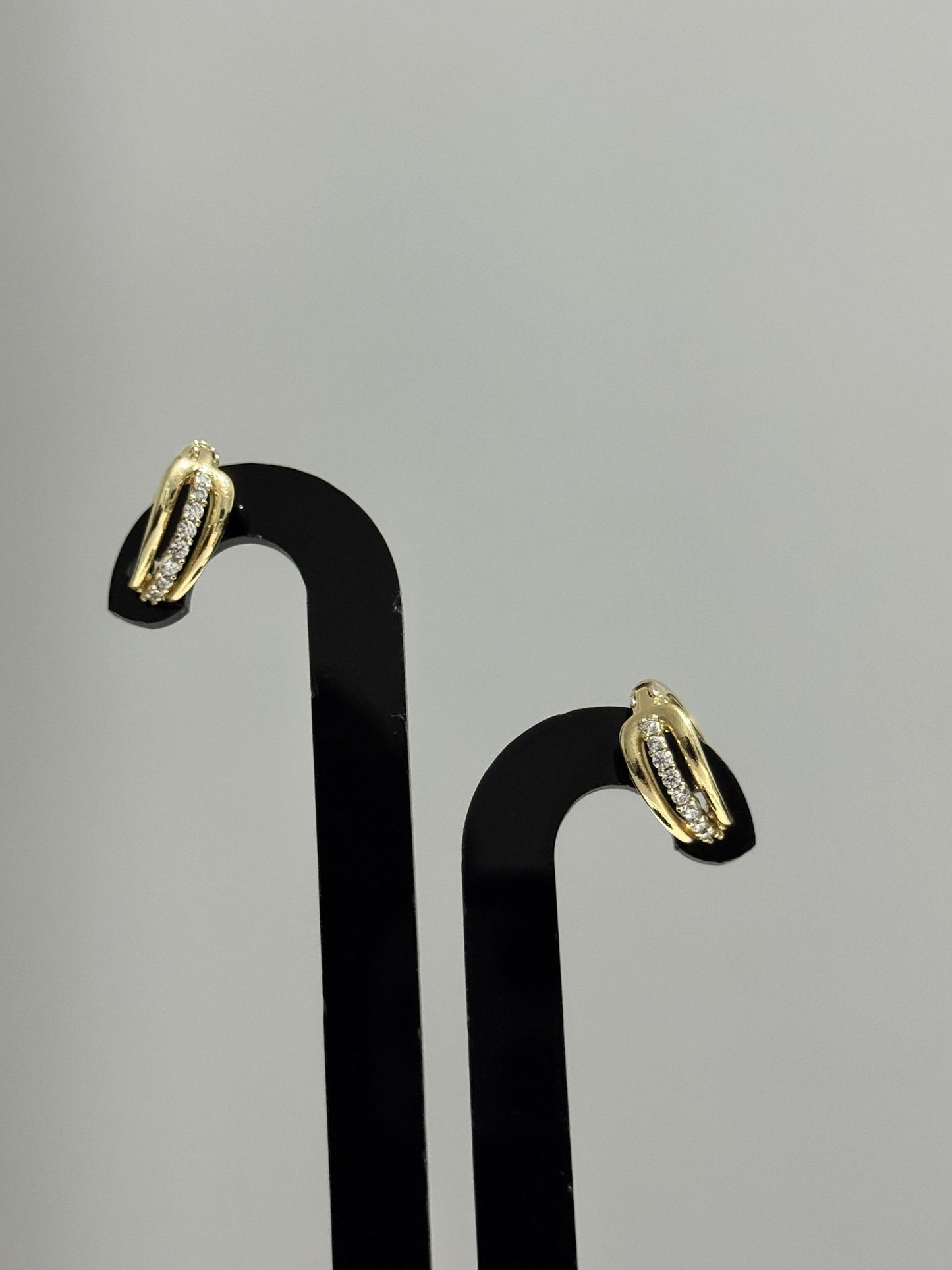 14K Altın Kaplama Küpe