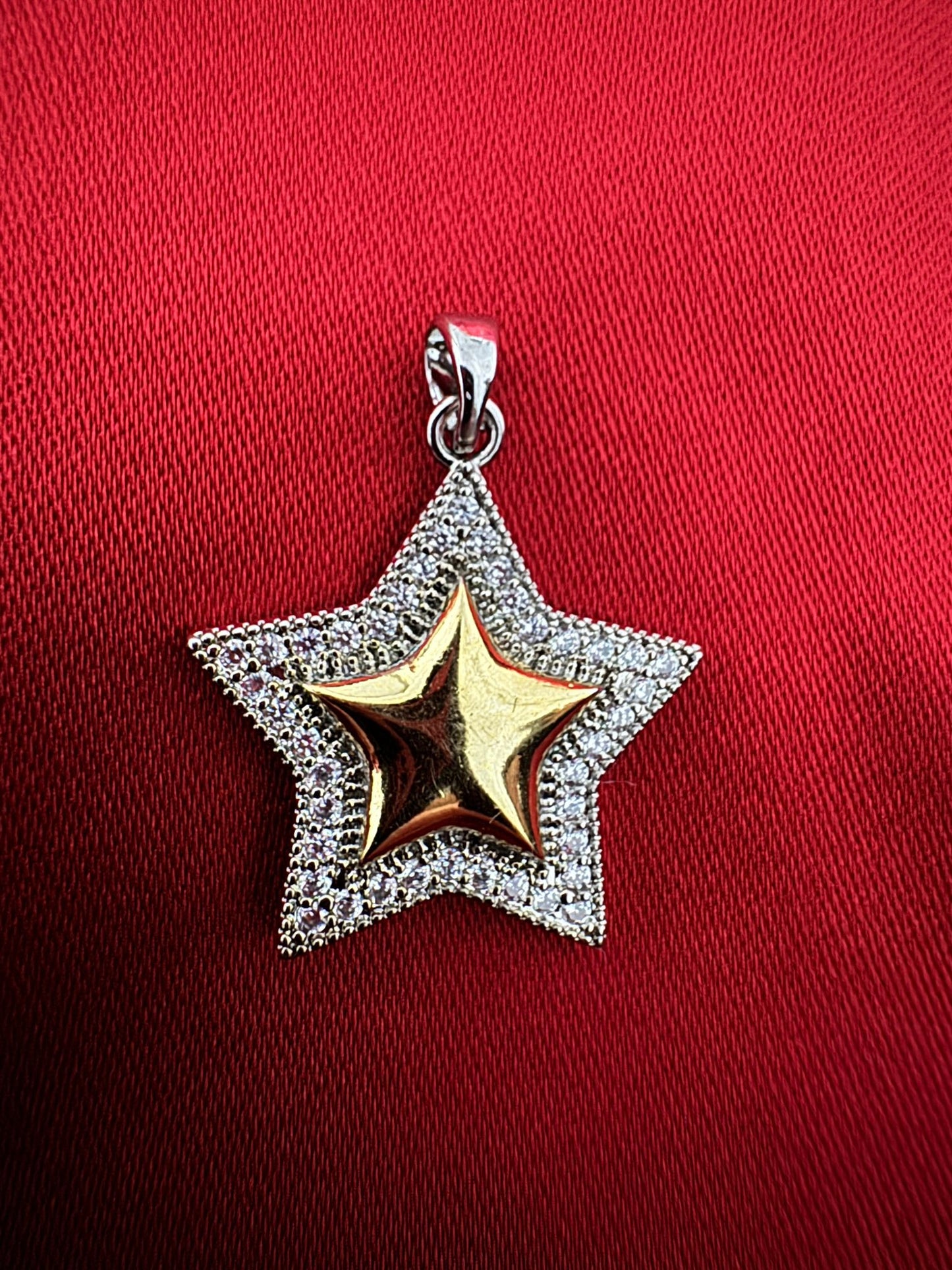 14K Altın Kaplama Yıldız Kolye Ucu