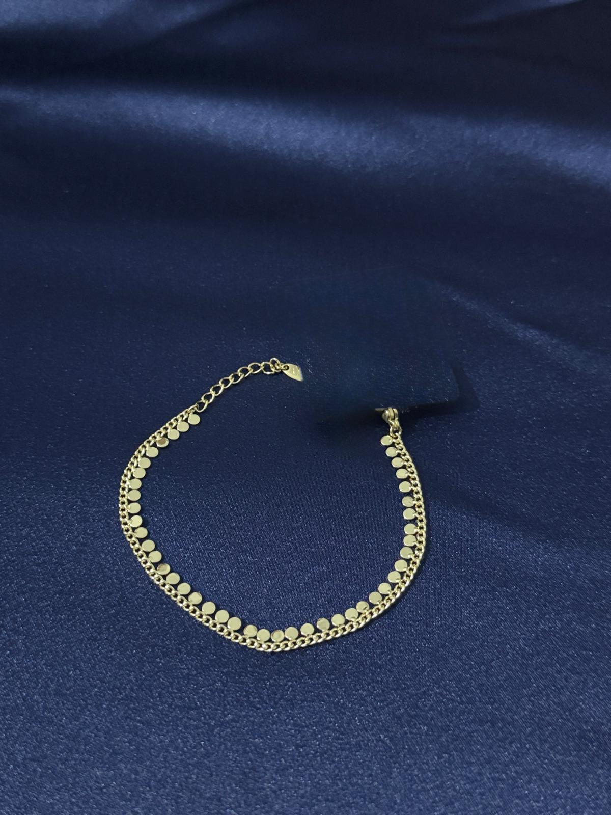 14K Altın Kaplama Bileklik