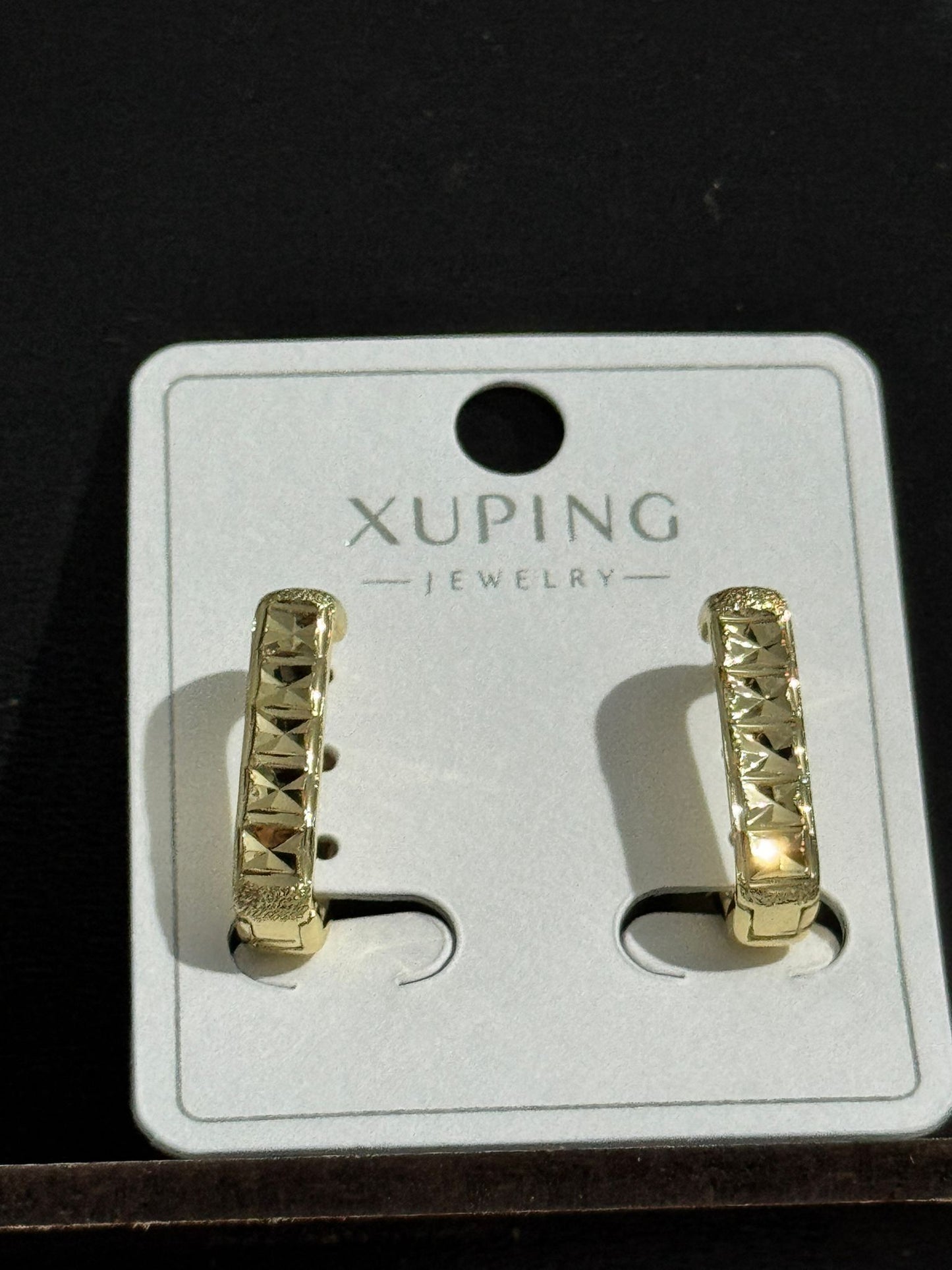 14K Altın Kaplama Küpe