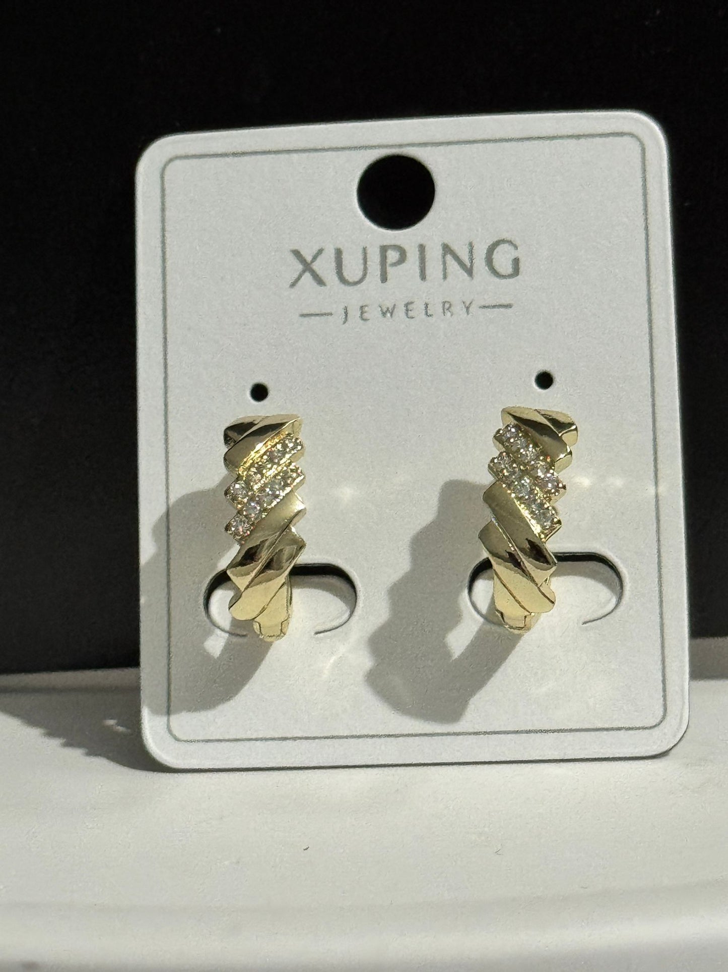 14K Altın Kaplama Küpe