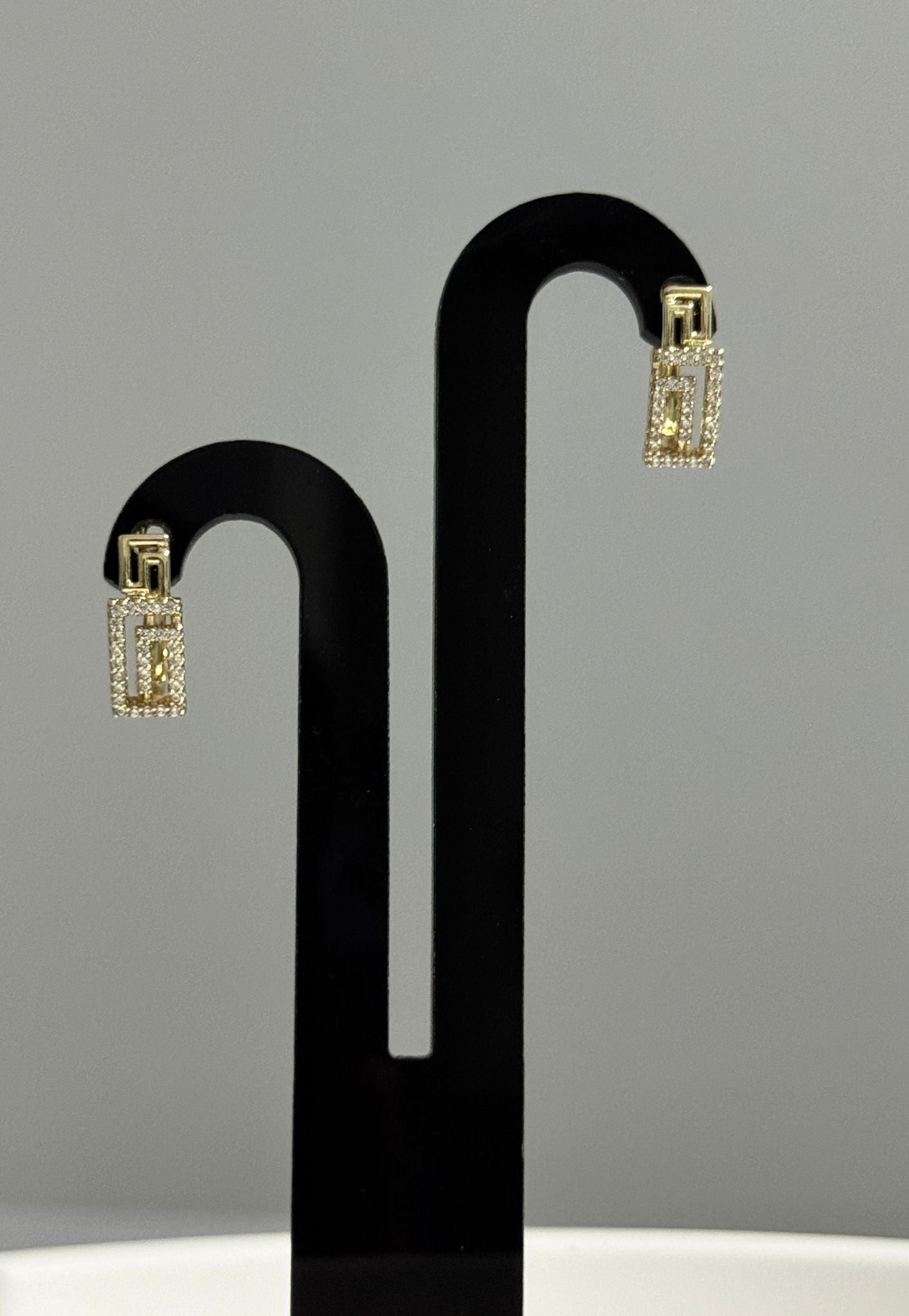 14K Altın Kaplama Küpe