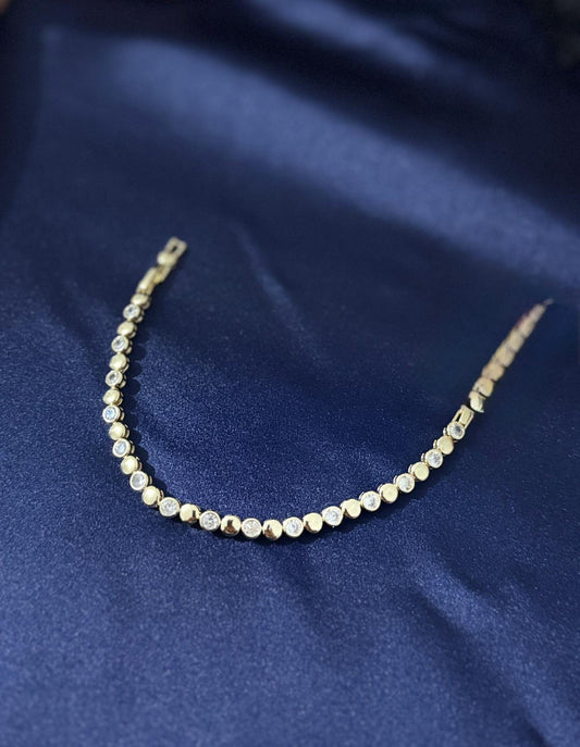 14K Altın Kaplama VIP Bileklik