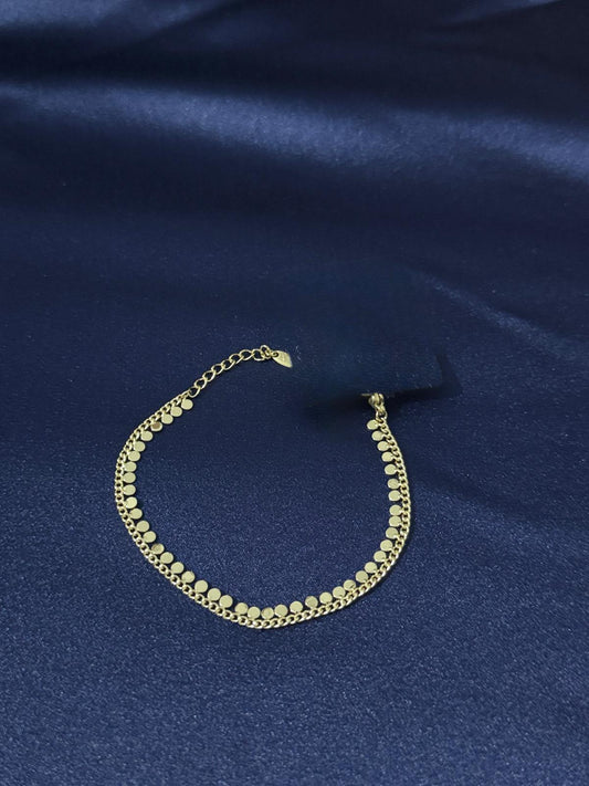 14K Altın Kaplama Bileklik