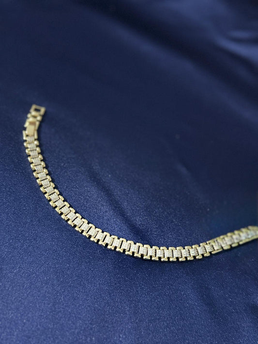 14K Altın Kaplama VIP Bileklik