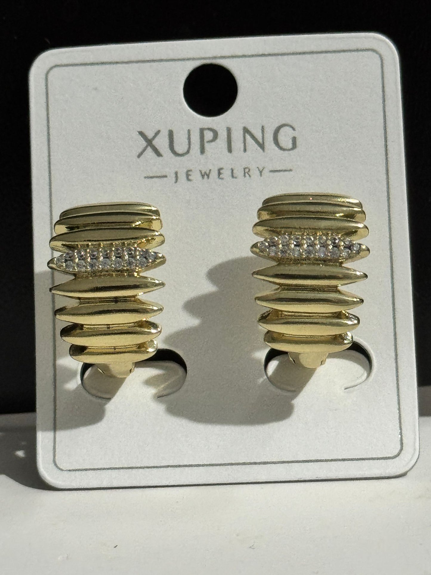 14K Altın Kaplama Küpe