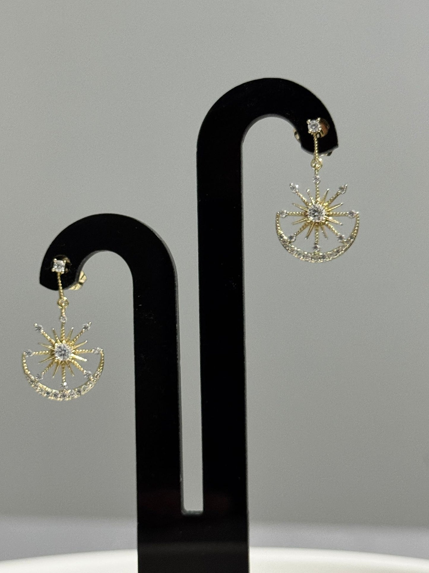 14K Altın Kaplama Küpe