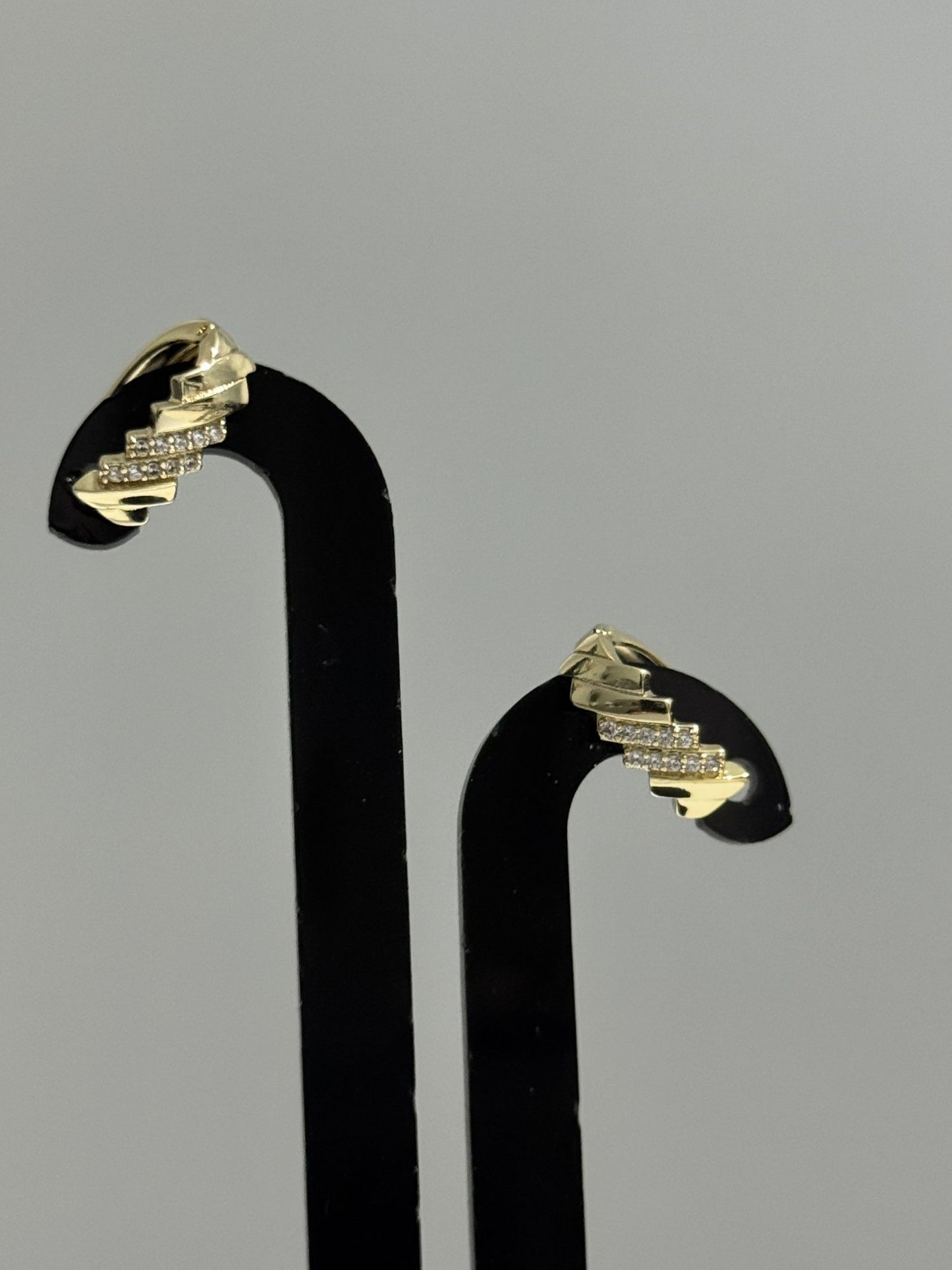 14K Altın Kaplama Küpe