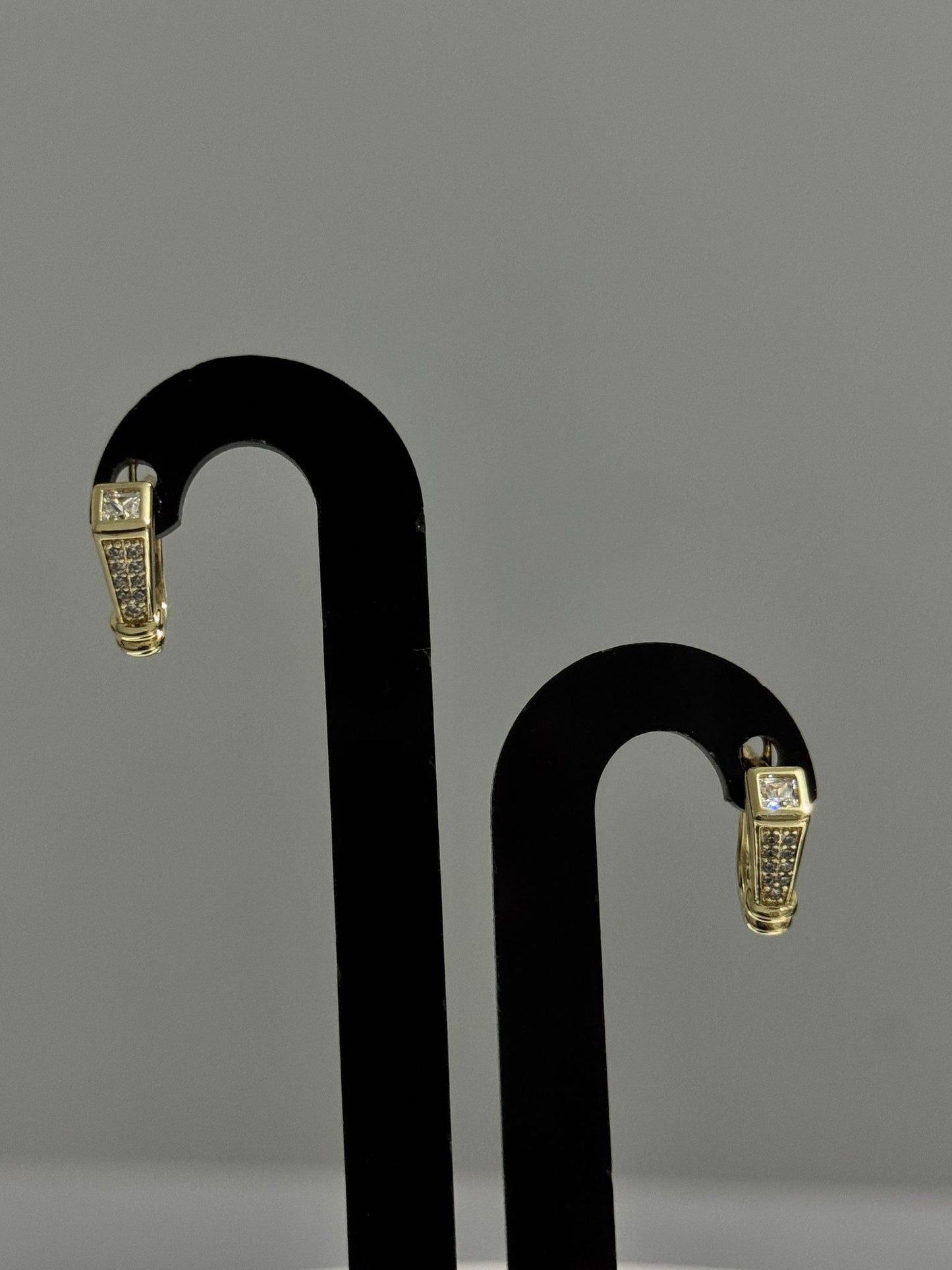 14K Altın Kaplama Küpe