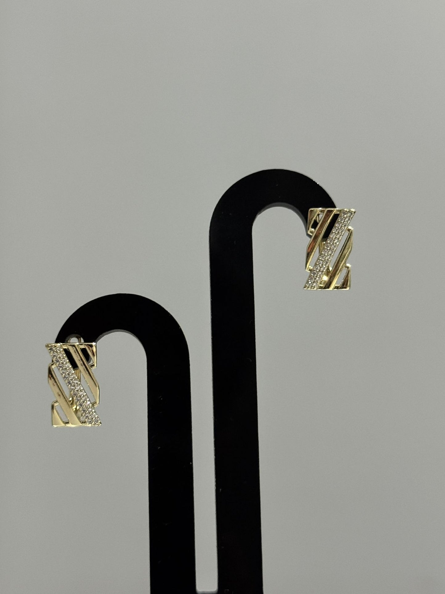 14K Altın Kaplama Küpe